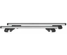 Automobilių stogo skersiniai Menabo Fender, 120 cm, 2 vnt. sidabro spalvos