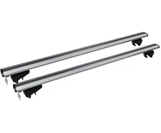 Automobilių stogo skersiniai Menabo Lince XL, 135 cm, 2 vnt. sidabro spalvos