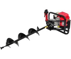 AW-Tools AWTOOLS BENZININIS ŽEMĖS GRAŽTAS + 3 GRAŽTAI /2,3 AG EA56