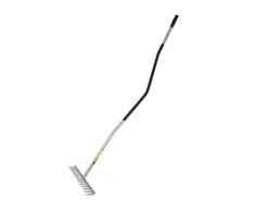 AW-Tools AWTOOLS GRĖBLYS SU KOTU, LENKTAS, 14 DANTŲ