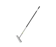 AW-Tools AWTOOLS GRĖBLYS SU KOTU METALINIS L140 14 DANTŲ