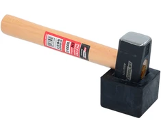 AW-Tools AWTOOLS GRINDINIO PLAKTUKAS 1,0KG / 26cm GUMA