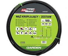 AW-Tools Drėkinimo sistema AWTools AW61657; 100 m; 188 vnt.