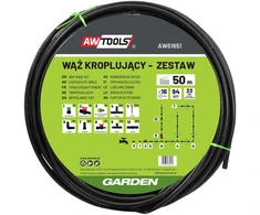 AW-Tools Drėkinimo sistema AWTools AW61651; 50 m; 94 vnt.