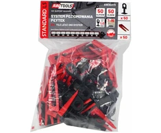 AW-Tools AWTOOLS LYGIAVIMO SISTEMA ST 1,0mm 50+50 (SPAUSTUKAS 7-15mm + PLEIŠTAS)