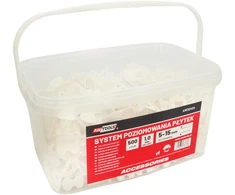 AW-Tools AWTOOLS LYGIAVIMO SISTEMOS KLIIPSAS 1,0mm 500vnt. (TARPELIS 5-15mm)