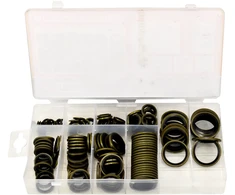 AW-Tools AWTOOLS METALINĖS-GUMINĖS POVERŽLĖS 150vnt. MIX