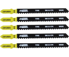 AW-Tools AWTOOLS PJŪKLELIS SIAURAPJŪKLIUI 100mm T111C /5vnt. /MEDIENAI