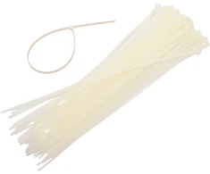 AW-Tools AWTOOLS PLASTIKINIAI KABELIŲ SURIŠTUKAI BALTI 2,5×120/100vnt.
