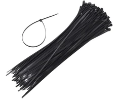 AW-Tools AWTOOLS PLASTIKINIAI KABELIŲ SURIŠTUKAI JUODI 7,6×450/100vnt.