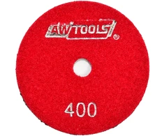 AW-Tools AWTOOLS POLIRAVIMO DISKAS 100mm GR. 400 SAUSAM POLIRAVIMUI