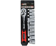 AW-Tools Sukimo galvučių komplektas AWTools AW39013; 1/2''; 10-24 nn; 12 vnt.