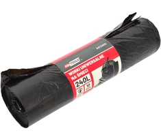 AW-Tools AWTOOLS ŠIUKŠLIŲ MAIŠAI 240l 35µ 10vnt