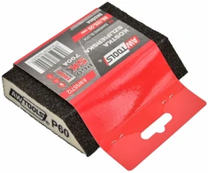 AW-Tools AWTOOLS ŠLIFAVIMO KALADĖLĖ ĮSTRIŽA 89x125x25mm P 60