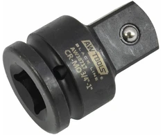 AW-Tools AWTOOLS SMŪGINIS ADAPTERIS 3/4″ į 1″ Juodas LINE