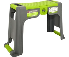 AW-Tools AWTOOLS SODO TABURETĖ IR KELIO PAGALVĖLĖ SU DĖŽUTE 2in1 100kg
