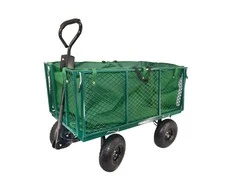 AW-Tools AWTOOLS SODO TRANSPORTAVIMO VEŽIMĖLIS AUKŠTAS SU UŽDANGALU 300kg