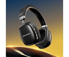 AWEI AT7 Bluetooth Ausinės juodos spalvos