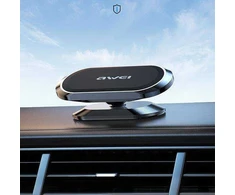 AWEI Cockpit Magnetinis Automobilinis telefono laikiklis (X20) pilkos spalvos