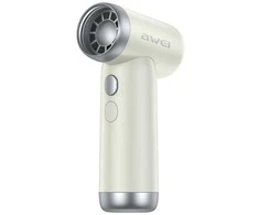 AWEI F40 3-in-1 3300mAh multifunkcinis ventiliatorius baltos spalvos