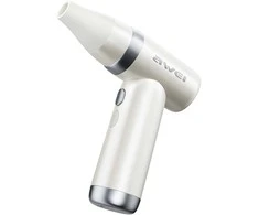 AWEI F40 3-in-1 3300mAh multifunkcinis ventiliatorius baltos spalvos