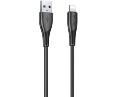 AWEI kabelis CL-182L USB į Lightning /juodos spalvos