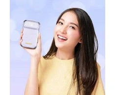 AWEI PowerBank P89K 10000mAh 38.5W juodos spalvos + PD/Lightning cables