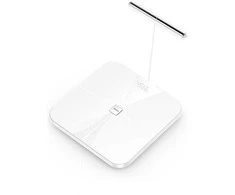 AWEI SS1 multifunkcinės kūno svarstyklės Bluetooth 5.0 500mAh baltos spalvos