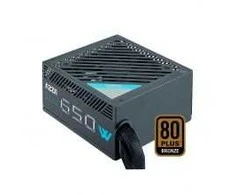 Linkworld AZZA PSU 650W ATX 80+ bronzos sertifikatas, tylus 120 mm ventiliatorius, 1 x 20+4 kontaktų, 1 x 4+4 kontaktų 12V, 1 x 4 kontaktų diskelis, 2 x 4 kontaktų Molex, 5 x Sata, 2 x 6+2 kontaktų PCI-6, WPS