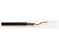 Balansinis mikrofoninis laidas 2×0.08mm² OFC, Ø3.0mm, juodas, Tasker