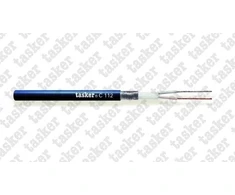Balansinis mikrofoninis laidas 2×0.35mm², Ø6.3mm, mėlynas, Tasker