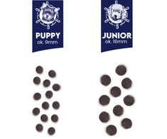 BALTICA Excellent Puppy lašiša Medium and large breeds – sausas Maistas šunims – 3kg