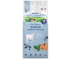 BALTICA Flavours of regions Junior ėriena with veal – sausas Maistas šunims – 3kg