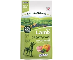 BALTICA Natural & Balance Ėriena M/L – sausas pašaras šunims – 3kg