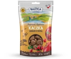 Baltic Agro BALTICA Przysmaki regionów Duck with apple and rose – skanėstas šuniui – 100g