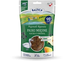BALTICA Przysmaki Regionów Mėsos juostelės Antiena su kriauše – skanėstas šuniui – 90 g