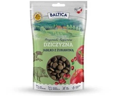 BALTICA Przysmaki regionów Venison with apple – skanėstas šuniui – 100g