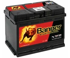 Banner 62Ah 510A Starting Bull akumuliatorius 12V 241x175x190mm