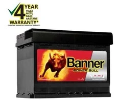 Banner 63Ah 620A 12V Power PRO akumuliatorius 241x175x190mm
