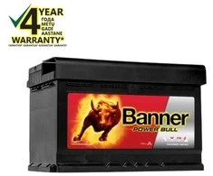 Banner 77Ah 700A 12V Power PRO akumuliatorius 278x175x190mm
