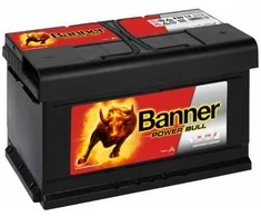Banner 80Ah 700A 12V Power Bull akumuliatorius 315x175x175/175mm