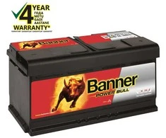 Banner 95Ah 780A 12V Power Bull akumuliatorius 354x175x190/190mm