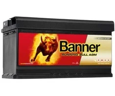 BANNER Running Bull AGM 59501 95Ah 850A (EN) akumuliatorius