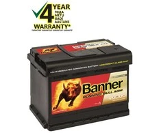 Banner AGM 60Ah 640A RUNNING BULL akumuliatorius 12V 241x175x190mm