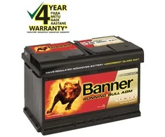 Banner AGM 70Ah 760A RUNNING BULL akumuliatorius 12V 278x175x190mm