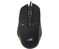 Baracuda žaidimų pelė RAPTOR, 8D, 6400 dpi, juodos spalvos (BGM-051)