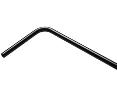 Barrow Copper Hardtube, 14/12mm, 90 Degrees – 630mm, Juodas