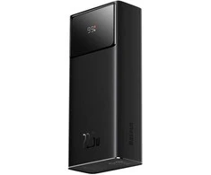 Baseus EnerFill FP41 30000mAh 22.5W Power Bank su Baseus Simple USB-A - USB-C 3A 30cm Kabelis - juodos spalvos