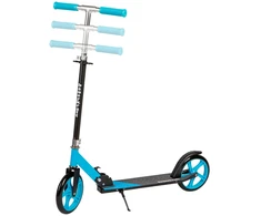 Bauerkraft Miesto paspirtukas vaikams ir paaugliams, sulankstomas, reguliuojamo aukščio 85,5–95,5 cm, ratukai 200 mm