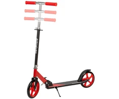 Bauerkraft Miesto paspirtukas vaikams ir paaugliams, sulankstomas, reguliuojamo aukščio 85,5–95,5 cm, ratukai 200 mm
